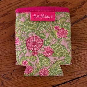 Lilly Pulitzer Pink and Green Floral Sleeve